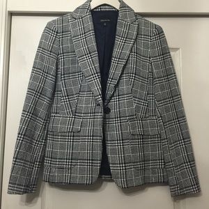 Jones New York Size 2P Plaid Blazer